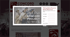 Desktop Screenshot of concordproject.org